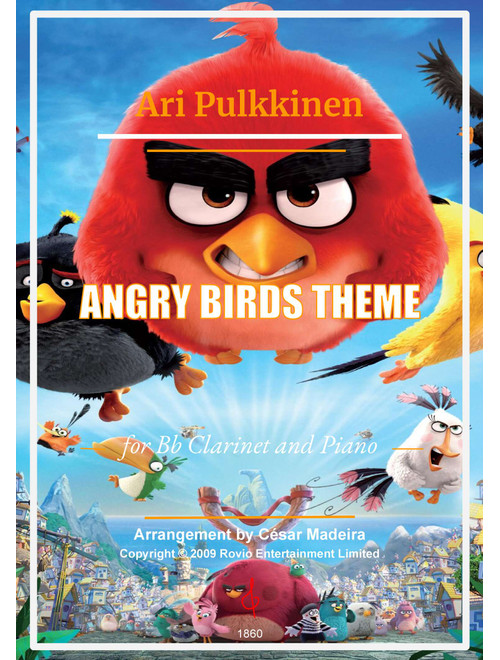 Angry Birds Theme (Arr. César Madeira) - Ari Pulkkinen (Clarinet and Piano)