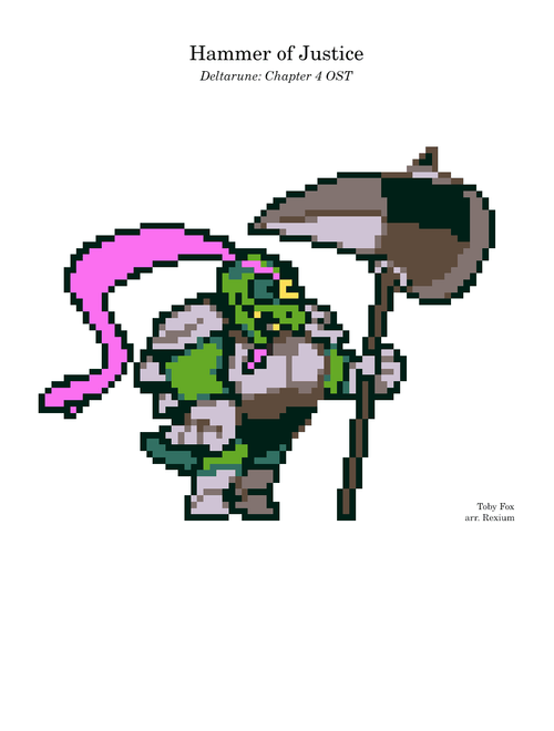 Hammer of Justice – Toby Fox