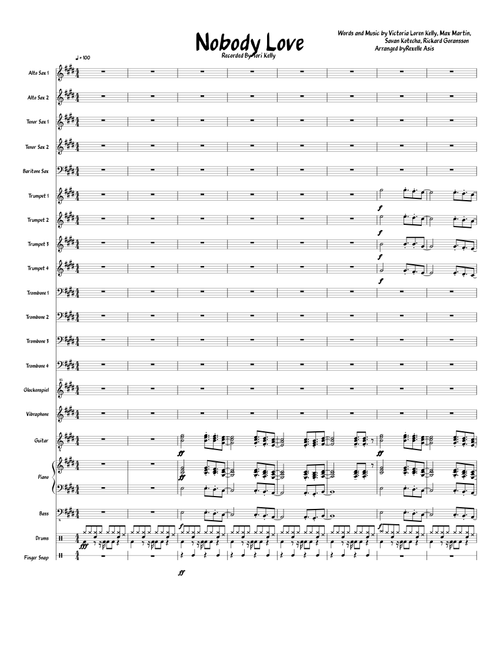 Nobody Love - Tori Kelly (Jazz Ensemble)