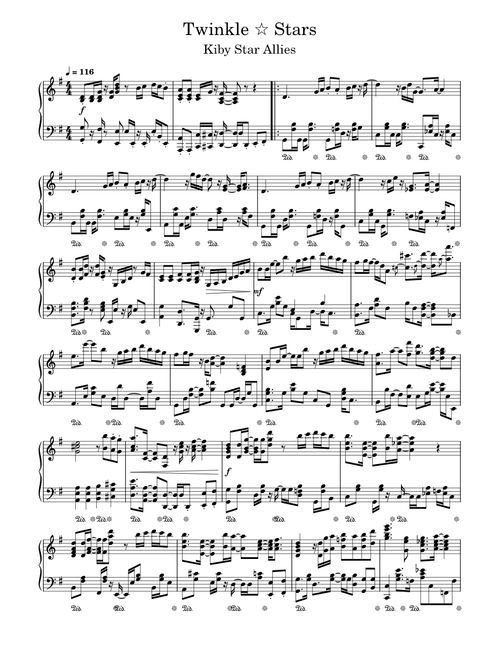 Kirby Star Allies Main Theme (Re-arranged)