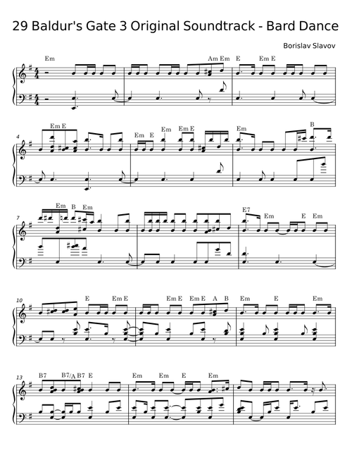 Bard Dance - Borislav Slavov