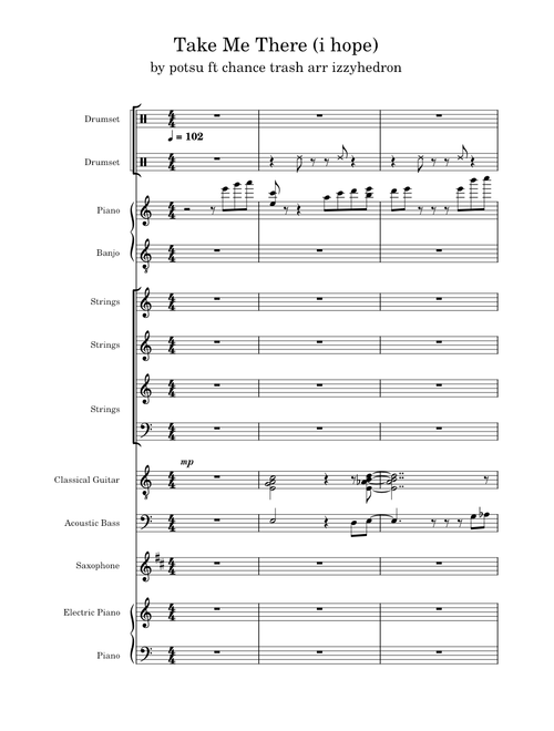 Take Me There – Potsu (arr Izzyhedron)