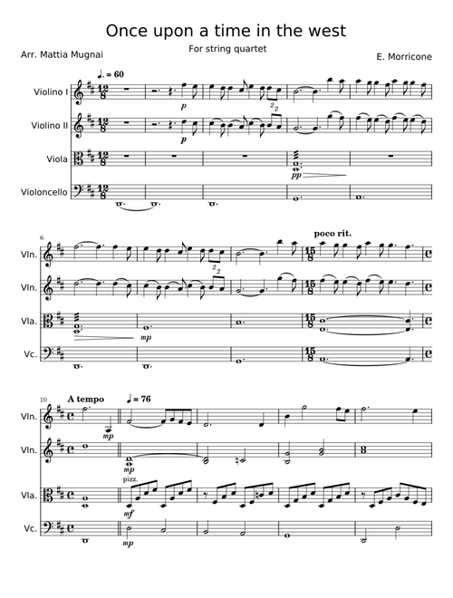 Once Upon A Time In The West - Ennio Morricone