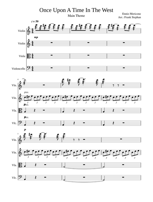 Once upon a time in the west – Main Theme
