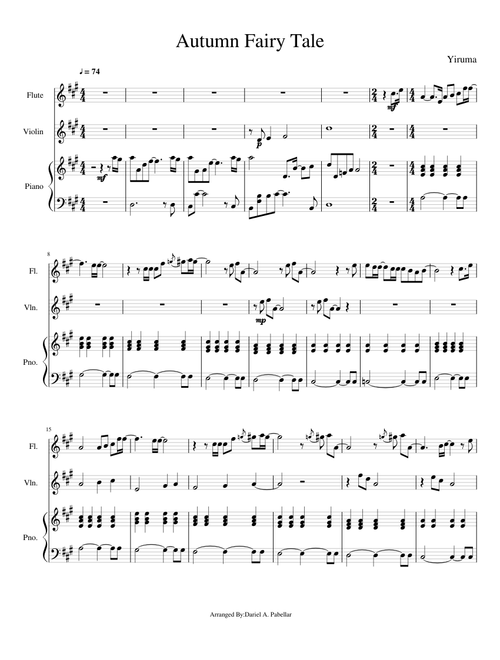 Endless Love Autumn Fairy Tale by Yiruma