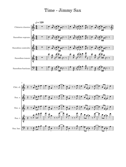 Time – Jimmy Sax