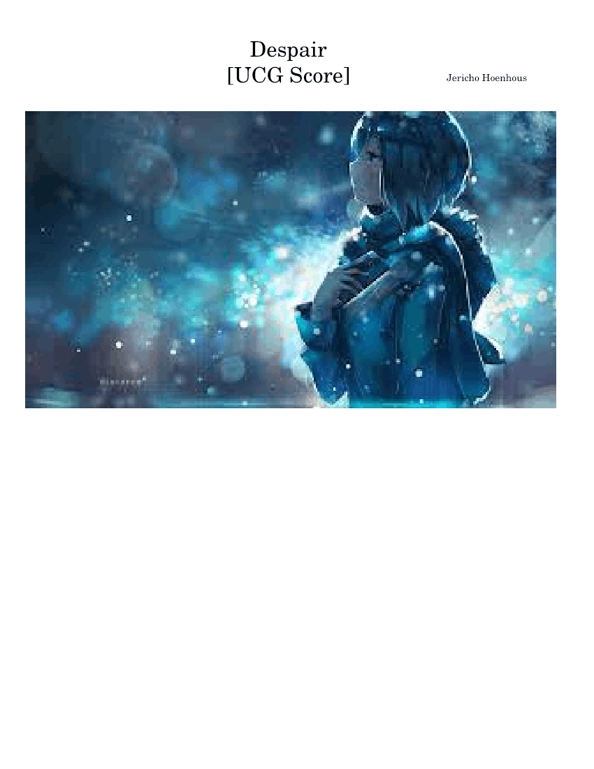 Despair Ucg Score Piano Tutorial