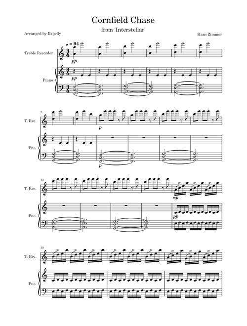 Cornfield Chase - Hans Zimmer