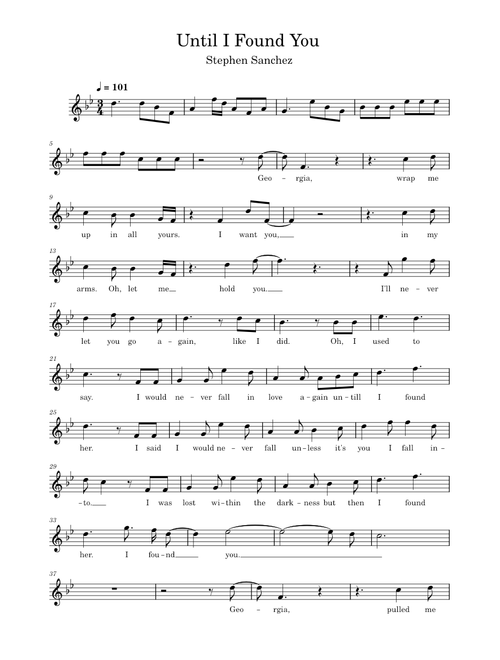 Until I Found You – Stephen Sanchez (Violin Solo)