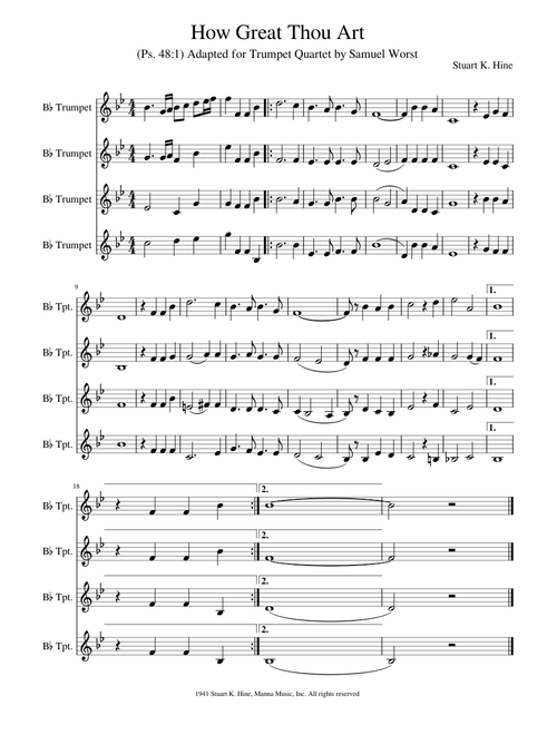 How Great Thou Art
