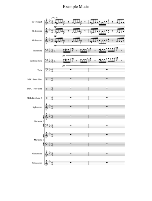 Example Music