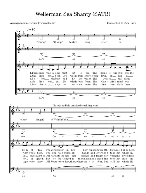 Wellerman Sea Shanty
