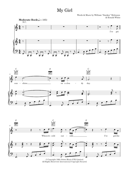My Girl - The Temptations
