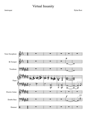 Virtual Insanity Piano Chords