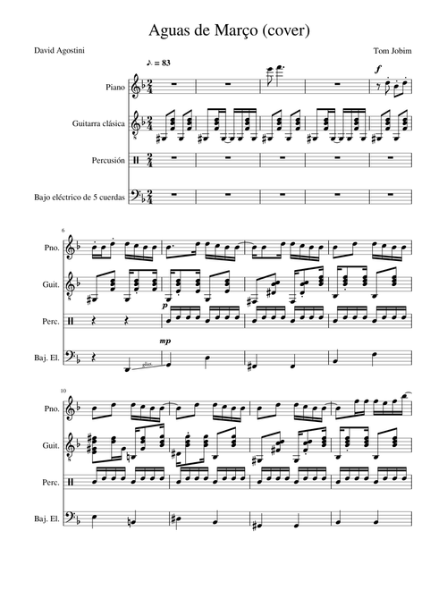 Aguas de Março (cover)