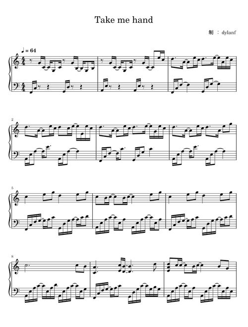 Take me hand - dylanf