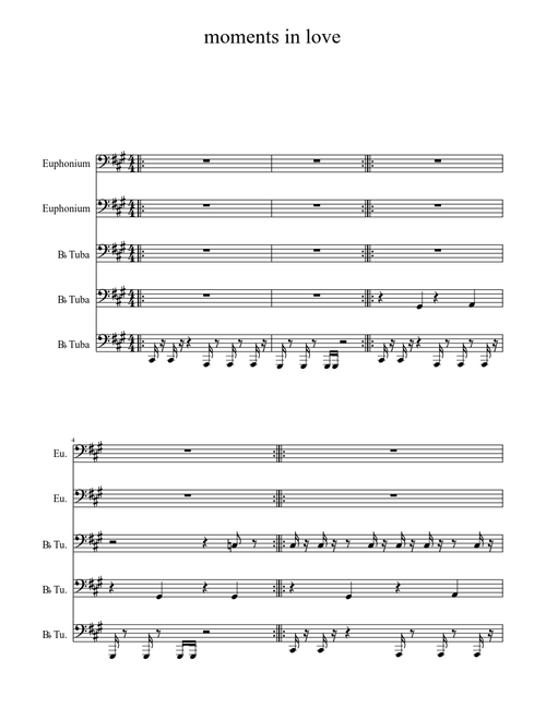 Moments in love FAMU tuba fanfare