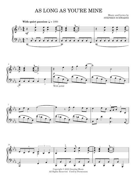 Wicked - A New Musical - Piano/Vocal Selections by Stephen