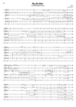 Play Official version of Hey brother Sheet Music by Avicii for