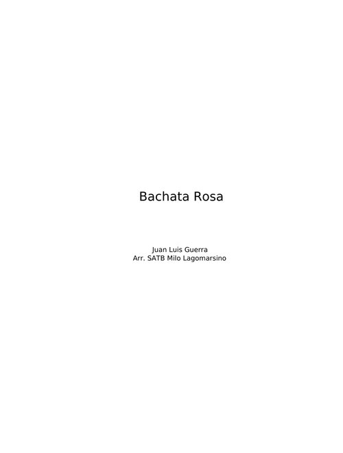 Bachata rosa - Juan Luis Guerra