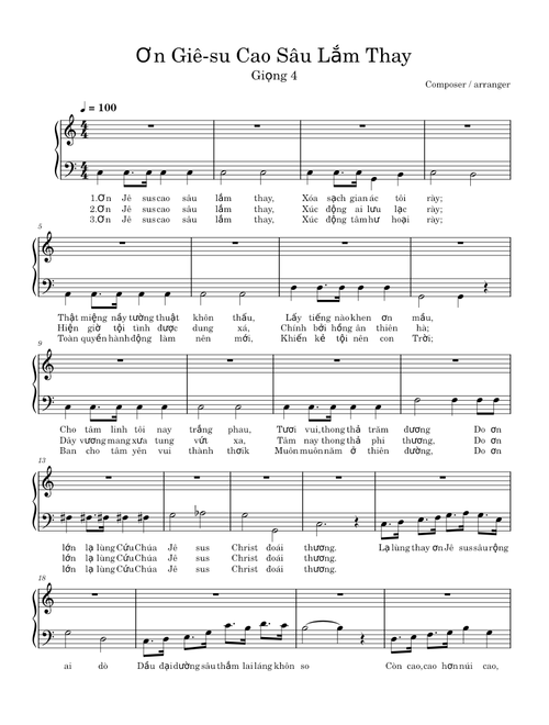 Ơn Giê-su Cao Sâu Lắm Thay Giong 4 – ongme1