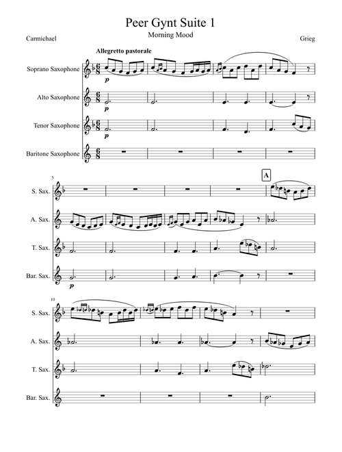 Peer Gynt - Morning Mood