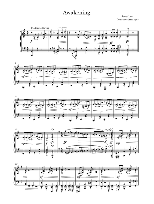 Awakening – janetsmusicpa
