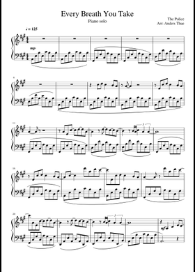 Police Complete 楽譜　63曲 Police Complete 楽譜 63曲 The Police Complete ! – Kathy Blog .＊