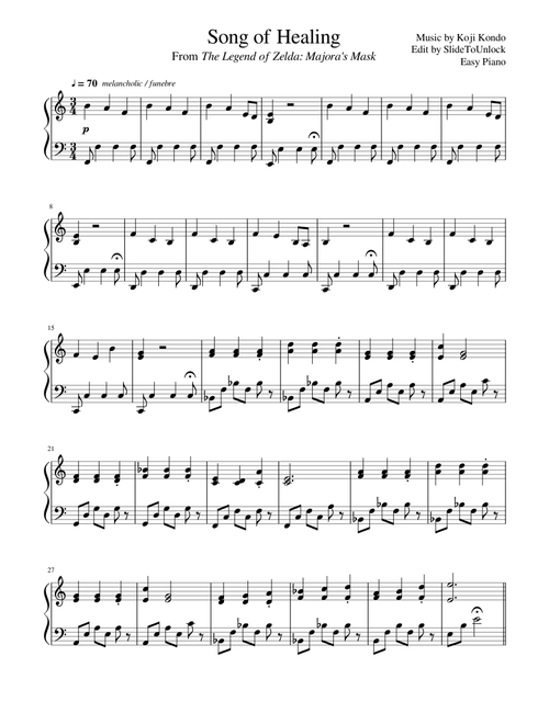 Song of Healing Variations