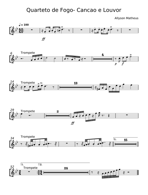 Quarteto de Fogo - Canção e Louvor