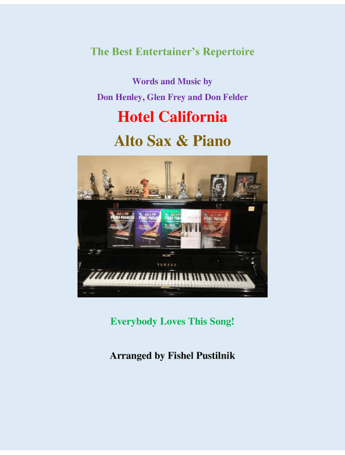 Hotel California (Arr. Fishel Pustilnik) - Eagles (Alto Sax Solo)