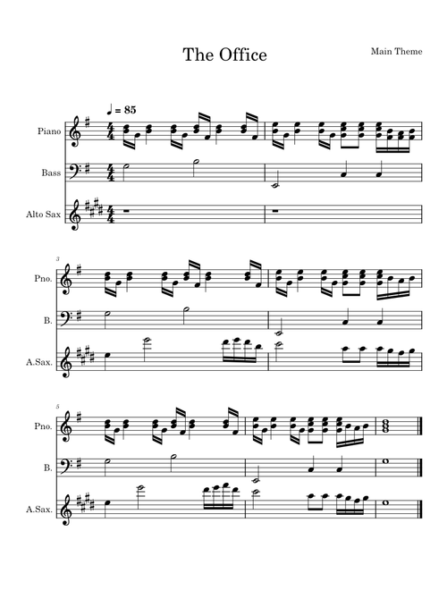 The Office Theme – Jay Ferguson