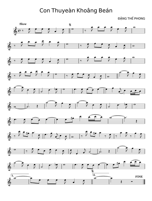 Con Thuyền Không Bến – ĐẶNG THẾ PHONG