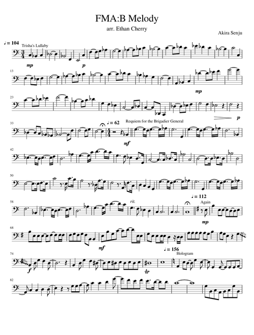 Fullmetal Alchemist Brotherhood Medley