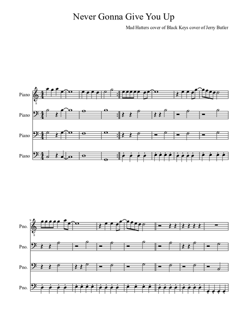 Never Gonna Give You Up