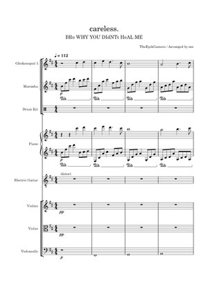 careless. (v1) (Die of Death OST) – TheEpikGamers Sheet Music for Piano ...