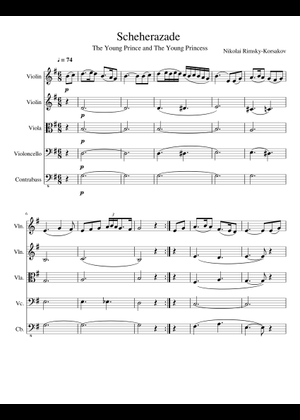 吹奏楽 楽譜 THE STORY OF THE KALANDAR PRINCE The story of the Kalendar Prince - Nikolay Rimsky-Korsakov