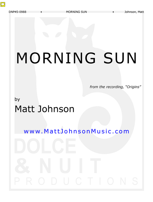 Morning Sun - Matt Johnson (Piano Solo)