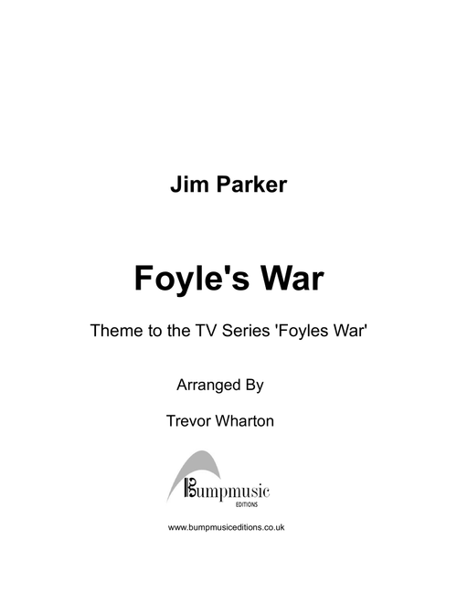 Foyle's War (Arr. Trevor Wharton) - Jim Parker (Small Ensemble)