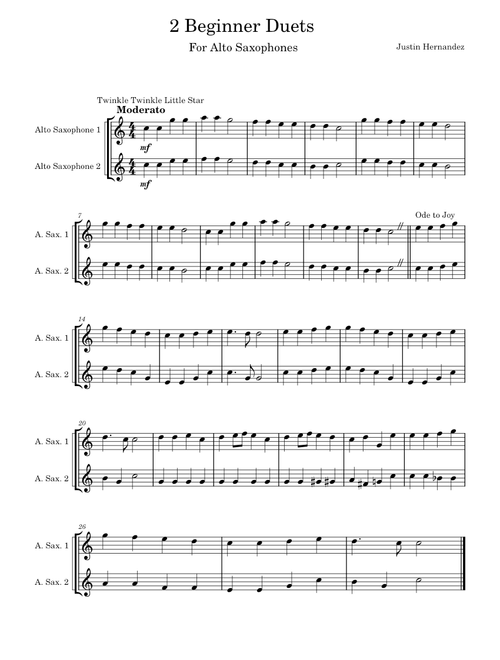 TWINKLE, TWINKLE LITTLE STAR – Misc Traditional