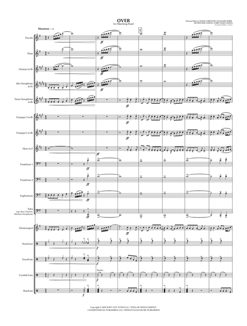 Over (Arr. Bakhari S. Nokuri) - Drake (Marching Band)