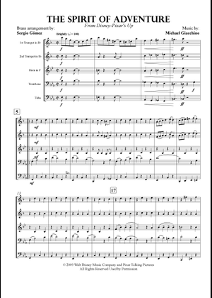 Spirit_of_Adventure_-_Brass_Ensemble Sheet Music for Trombone