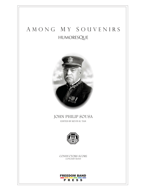 Among My Souvenirs (Humoresque) - Score (Arr. Kevin R. Tam) - John Philip Sousa (Concert Band)
