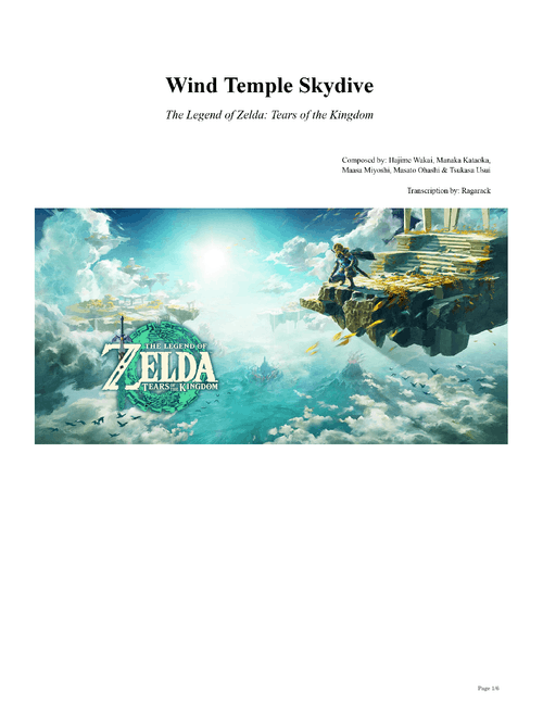 Wind Temple Skydive - The Legend of Zelda: Tears of the Kingdom