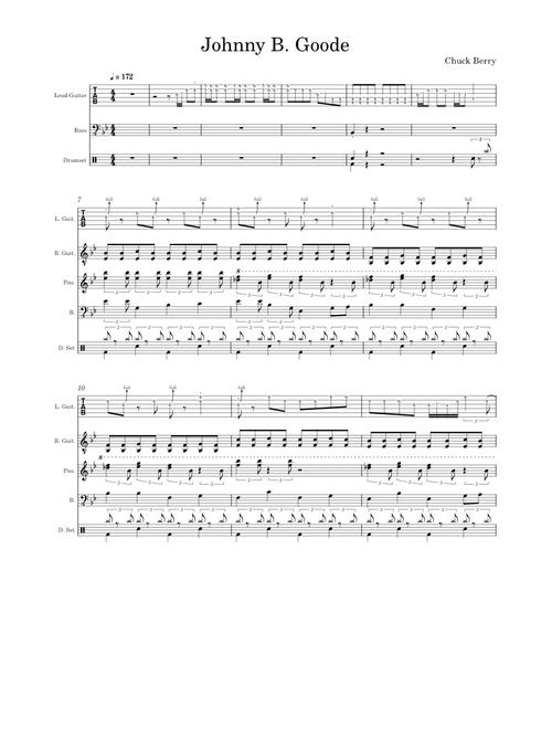 Johnny B. Goode – Chuck Berry