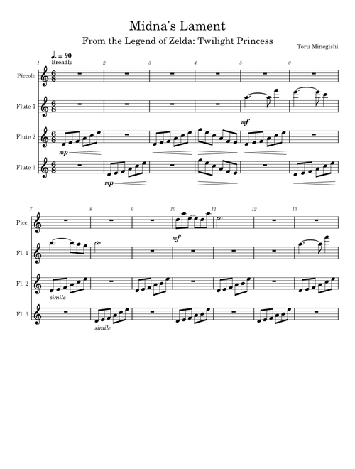 Midna's Lament - Arr. Samantha Mroz