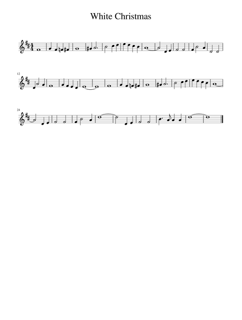 White Christmas - Michael Bublé