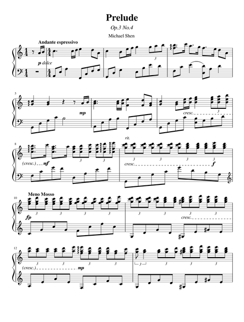 Prelude No.12