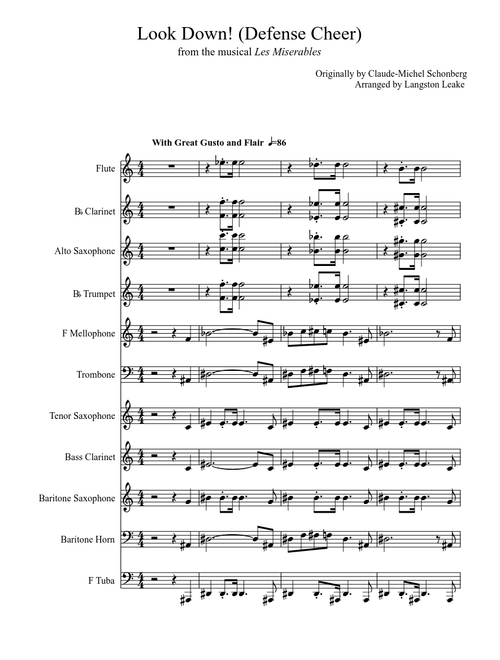 Look DOwn! (Pep Band)