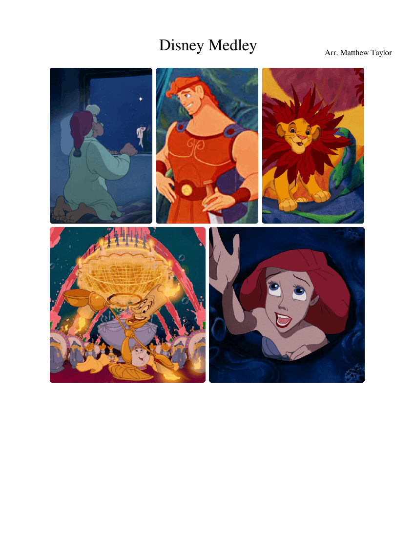 アート・デザイン・音楽 Dive into Disney Band Score アート・デザイン・音楽 Dive into Disney Band Score Dive into